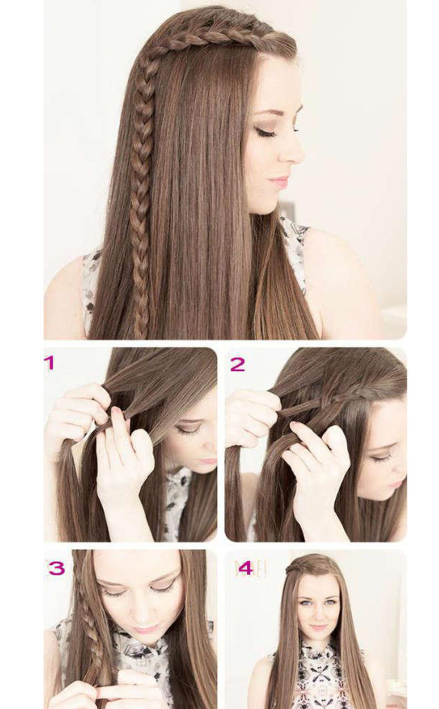 Coiffures topiques simples pour les cheveux paresseux moyens à longs