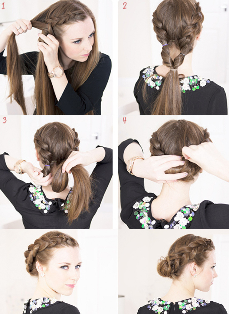 Coiffures topiques simples pour les cheveux paresseux moyens à longs