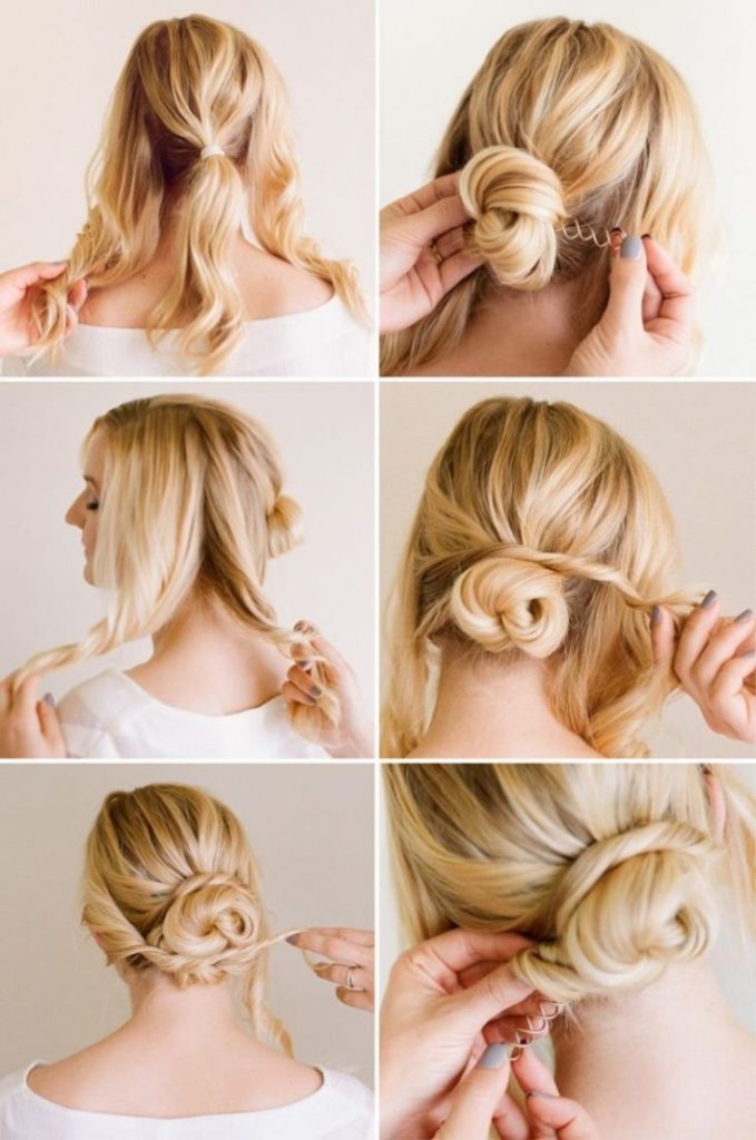 Coiffures topiques simples pour les cheveux paresseux moyens à longs