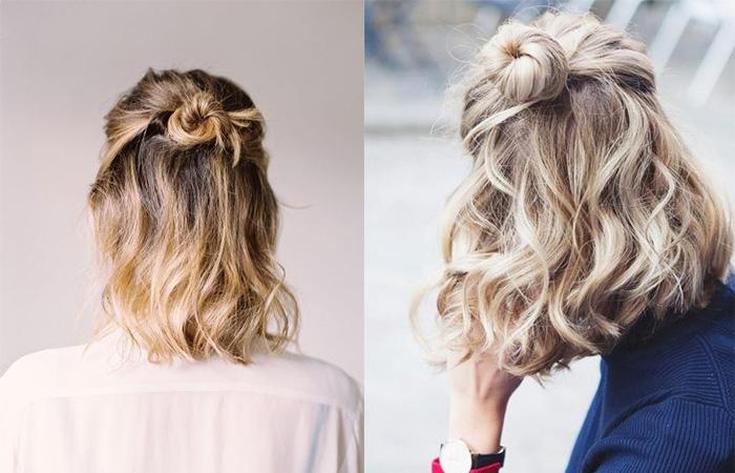 Coiffures topiques simples pour les cheveux paresseux moyens à longs