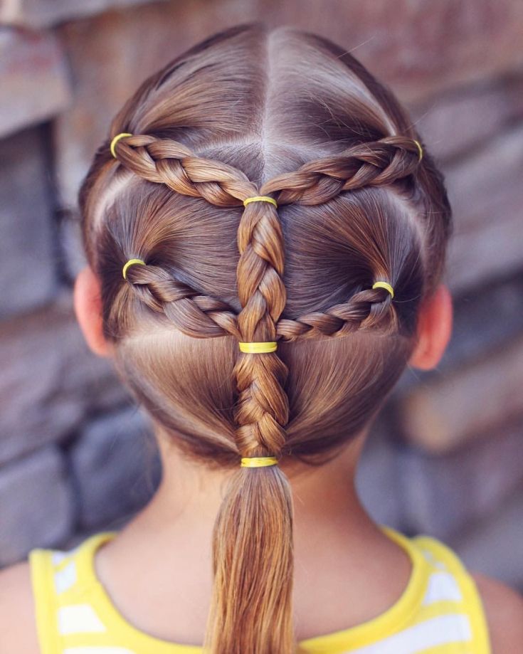 Coiffures faciles pour vous-même en 5 minutes pour les cheveux mi-longs à l'école