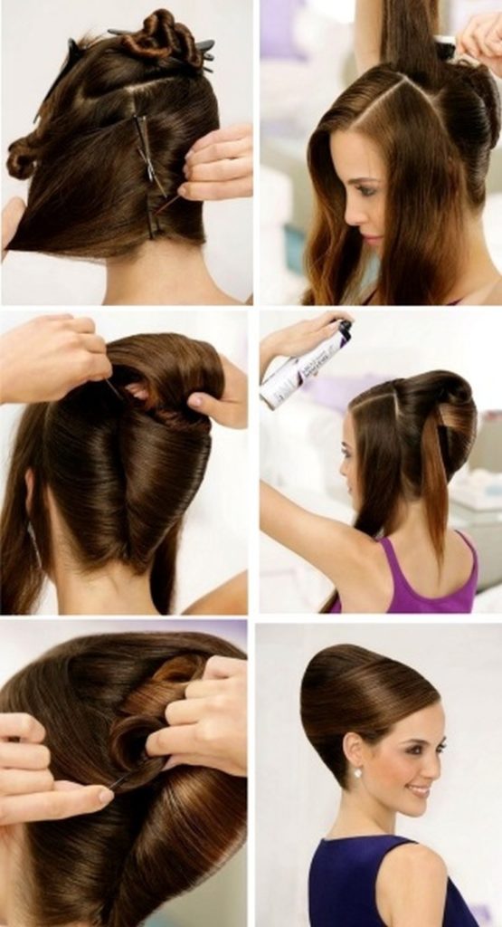 Coiffures faciles pour vous-même en 5 minutes pour les cheveux mi-longs à l'école