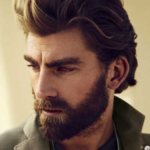 (+120 photos) Coiffures homme pour un visage allongé