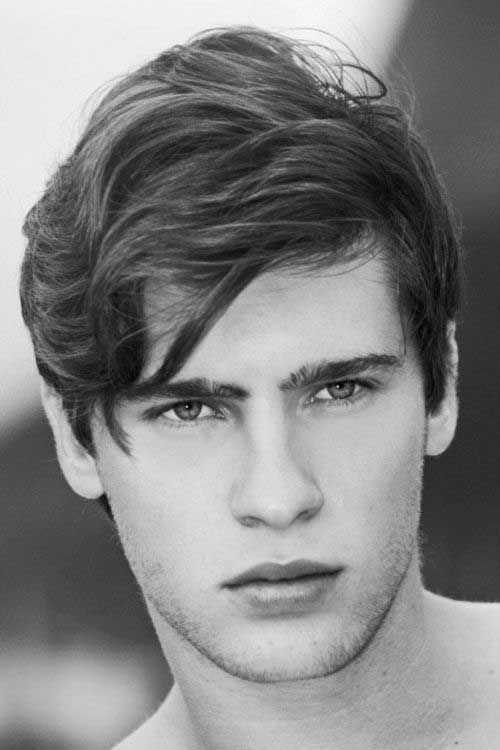 (+120 photos) Coiffures homme pour un visage allongé
