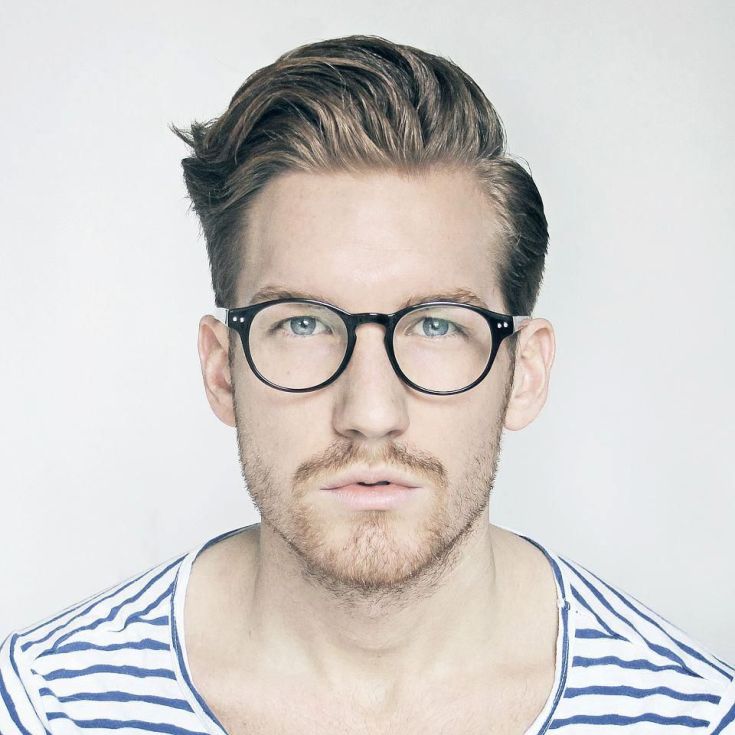 (+120 photos) Coiffures homme pour un visage allongé