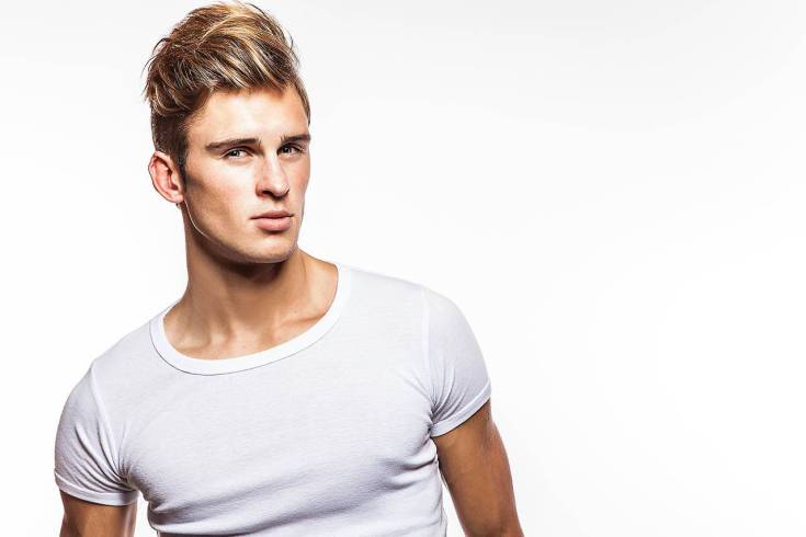 (+120 photos) Coiffures homme pour un visage allongé