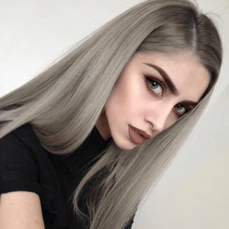 (+180 photos) Nuances de couleur de cheveux cendrée