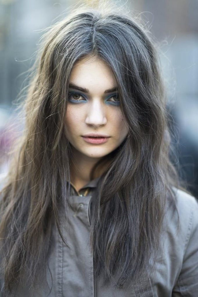 Photo couleur de cheveux blond foncé