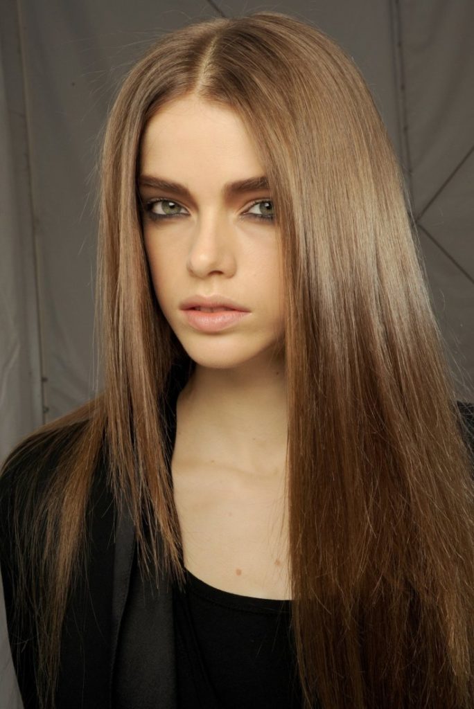 Photo couleur de cheveux blond foncé