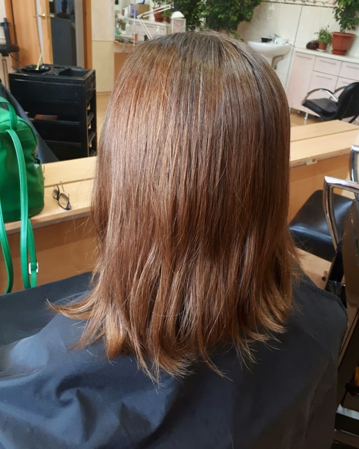 Couleur de cheveux blond cuivré