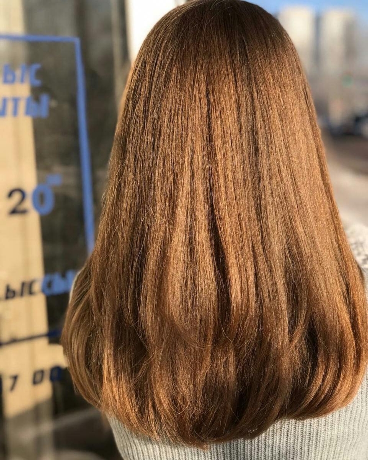Photo couleur de cheveux blond doré