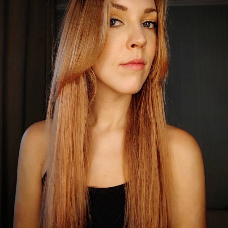 Couleur de cheveux blond cuivré