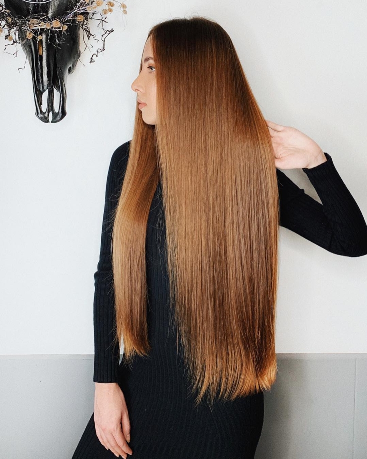 Couleur de cheveux blond cuivré