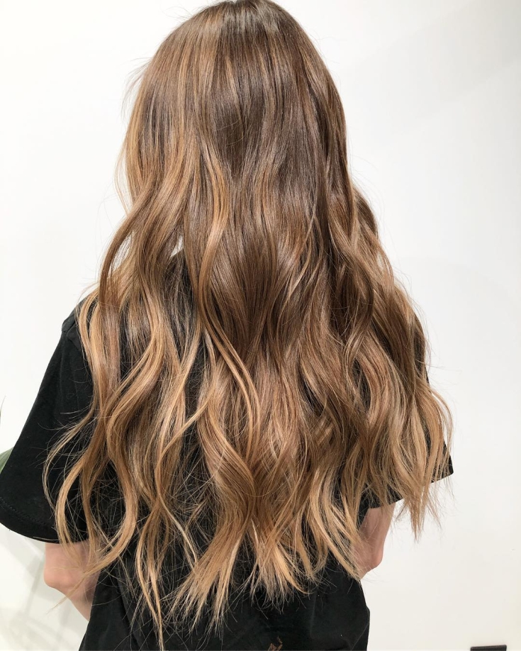 Couleur de cheveux blond cuivré