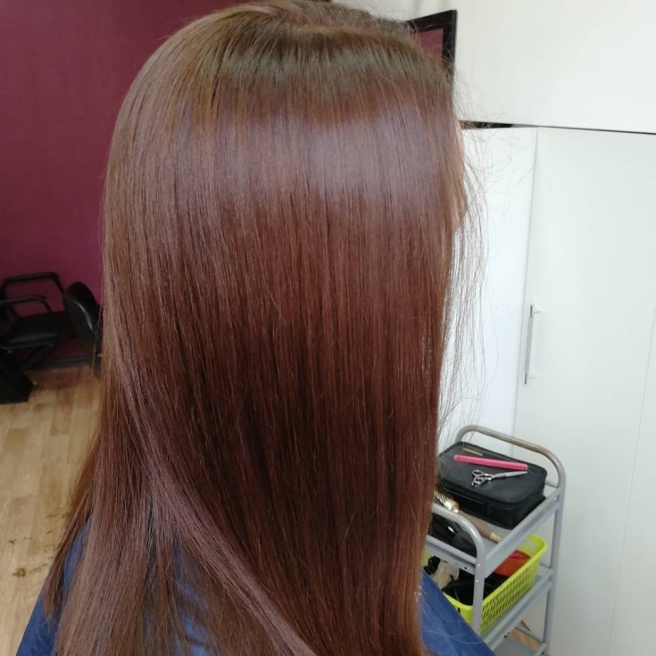 Couleur de cheveux blond cuivré