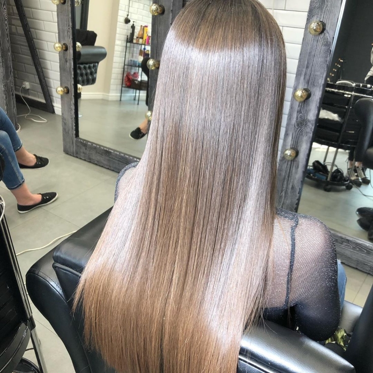 Photo couleur de cheveux blond doré