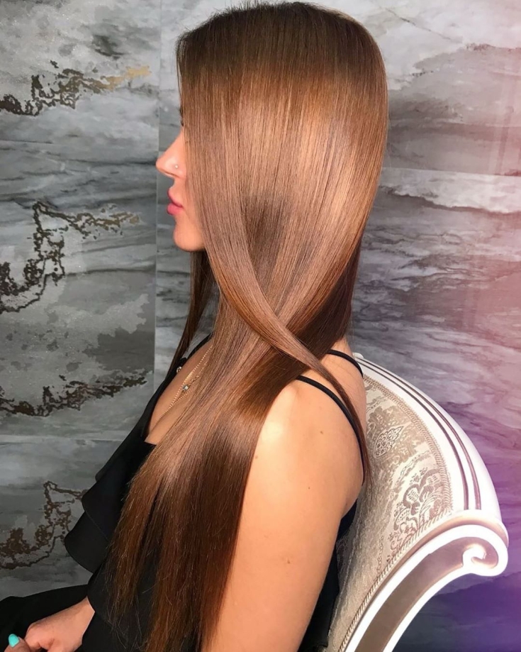 Couleur de cheveux blond cuivré