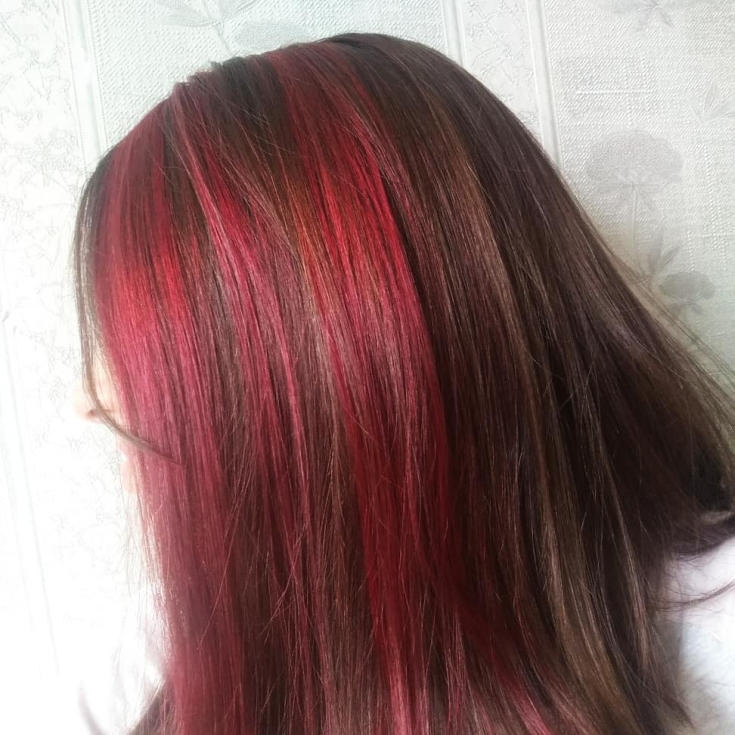 Couleur de cheveux blond rose