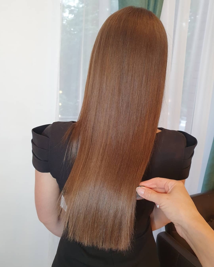 Couleur de cheveux blond cuivré