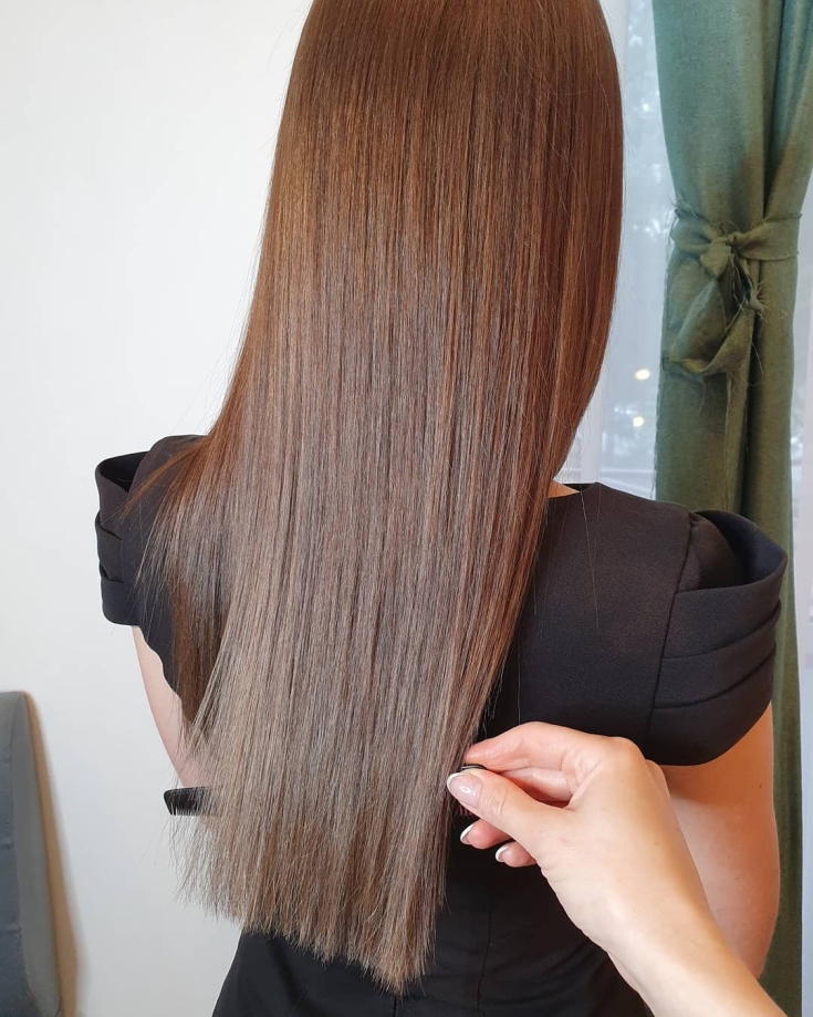 Couleur de cheveux blond cuivré