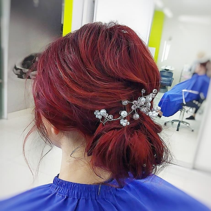 Couleur de cheveux blond cuivré