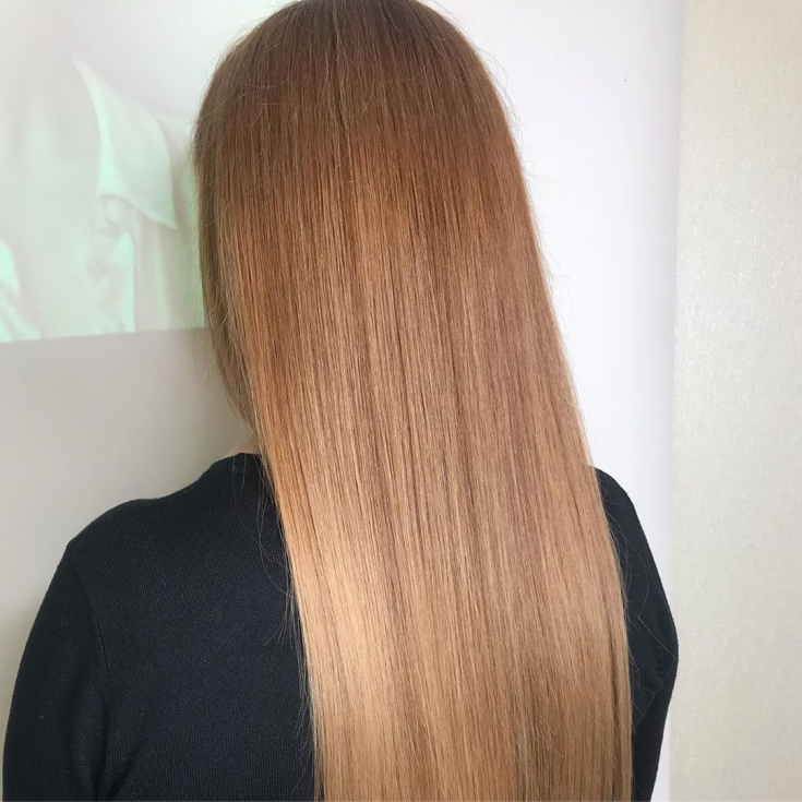 Couleur de cheveux blond cuivré