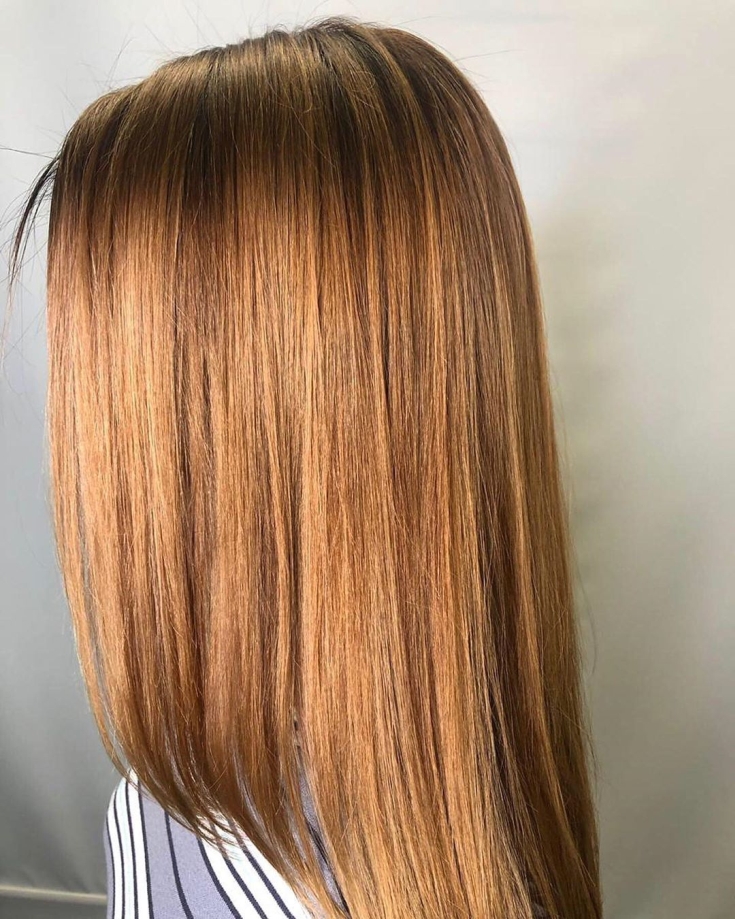 Couleur de cheveux blond cuivré