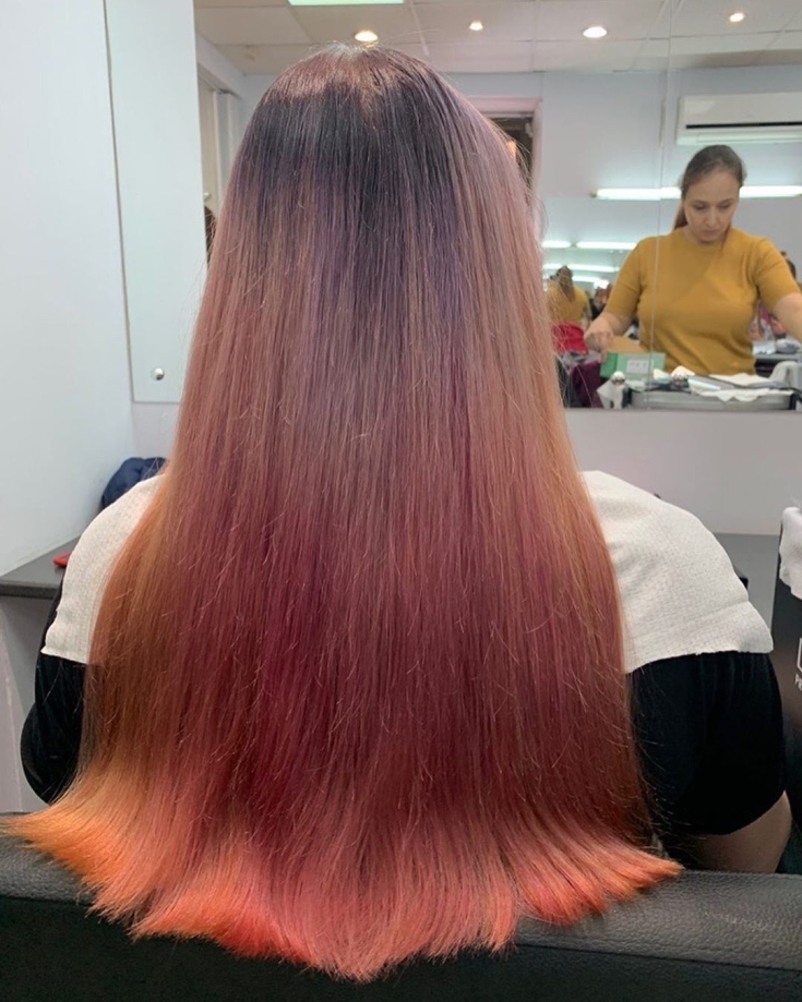 Couleur de cheveux blond cuivré