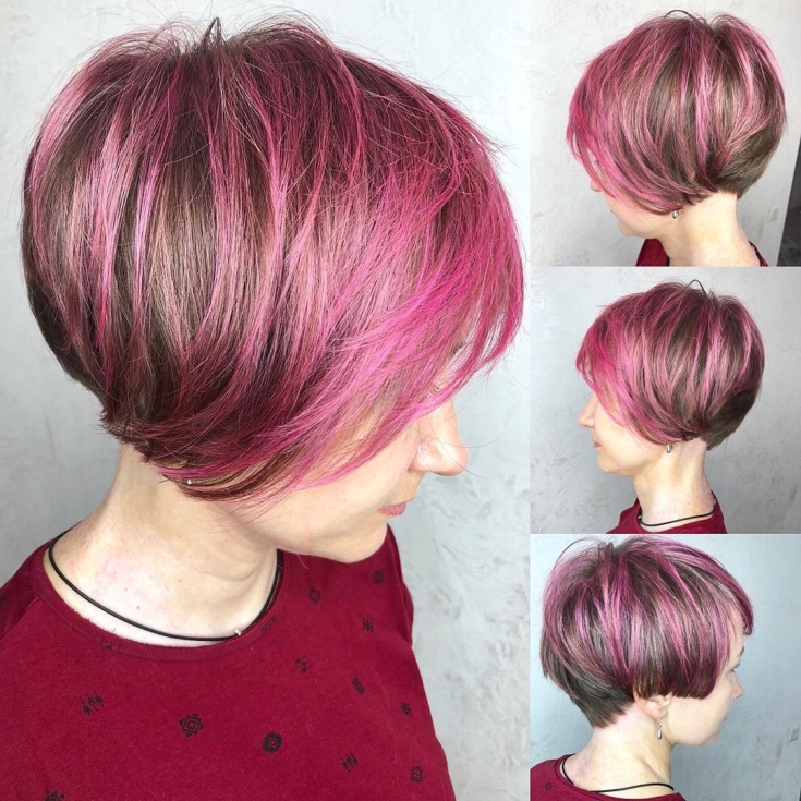 Couleur de cheveux blond rose