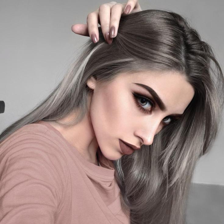 (+180 photos) Nuances de couleur de cheveux cendrée