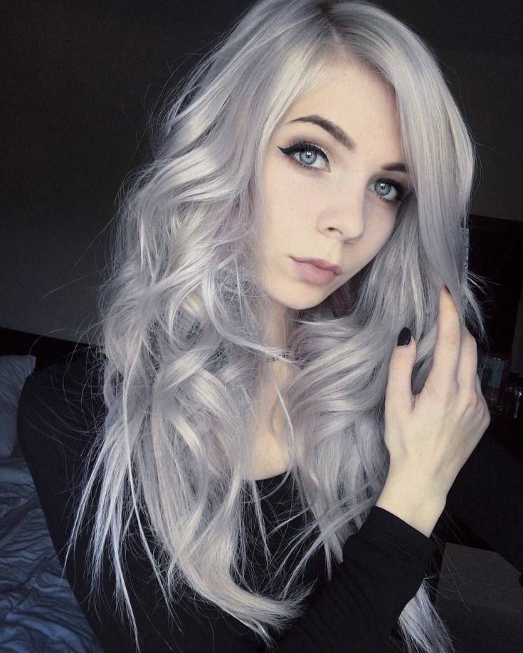 (+180 photos) Nuances de couleur de cheveux cendrée