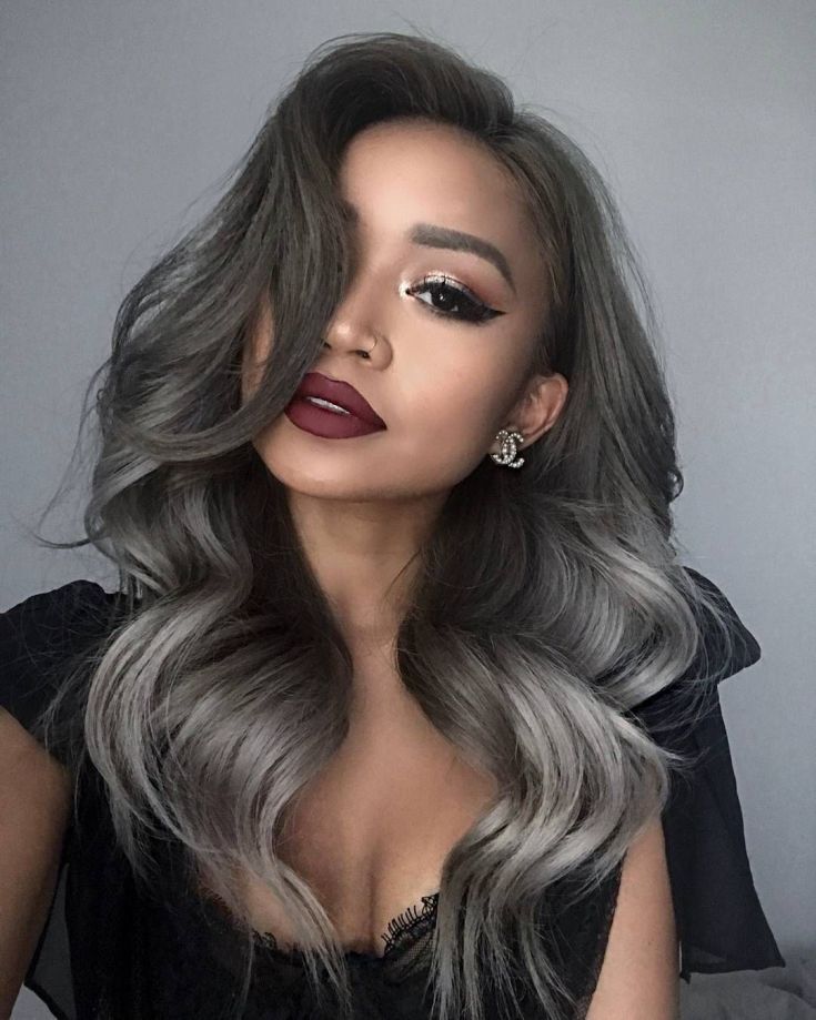 (+180 photos) Nuances de couleur de cheveux cendrée