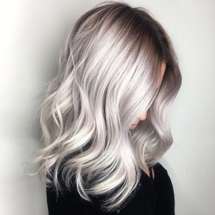 (+180 photos) Nuances de couleur de cheveux cendrée