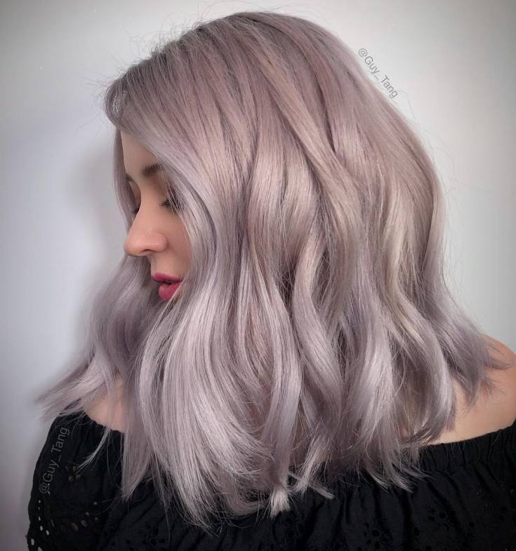 (+180 photos) Nuances de couleur de cheveux cendrée