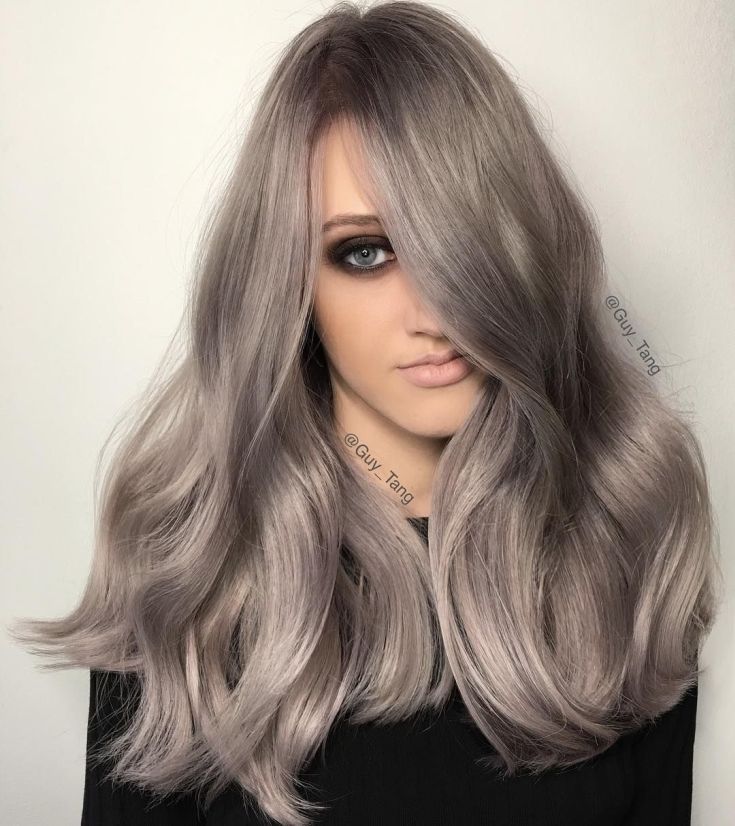 (+180 photos) Nuances de couleur de cheveux cendrée
