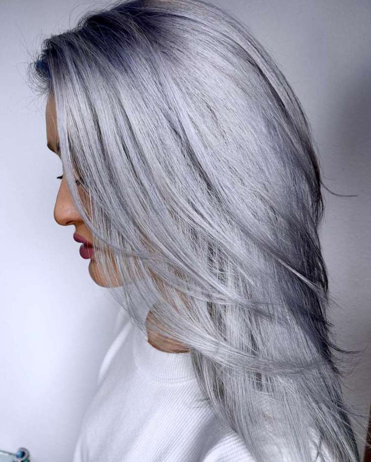 (+180 photos) Nuances de couleur de cheveux cendrée