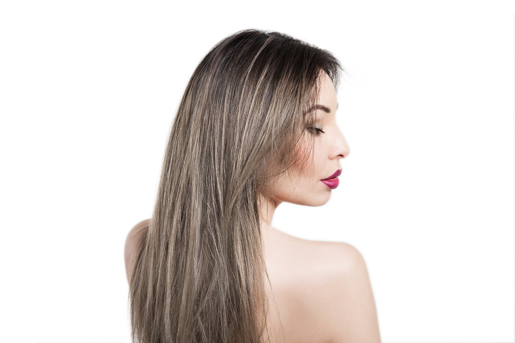 Photo couleur de cheveux blond foncé