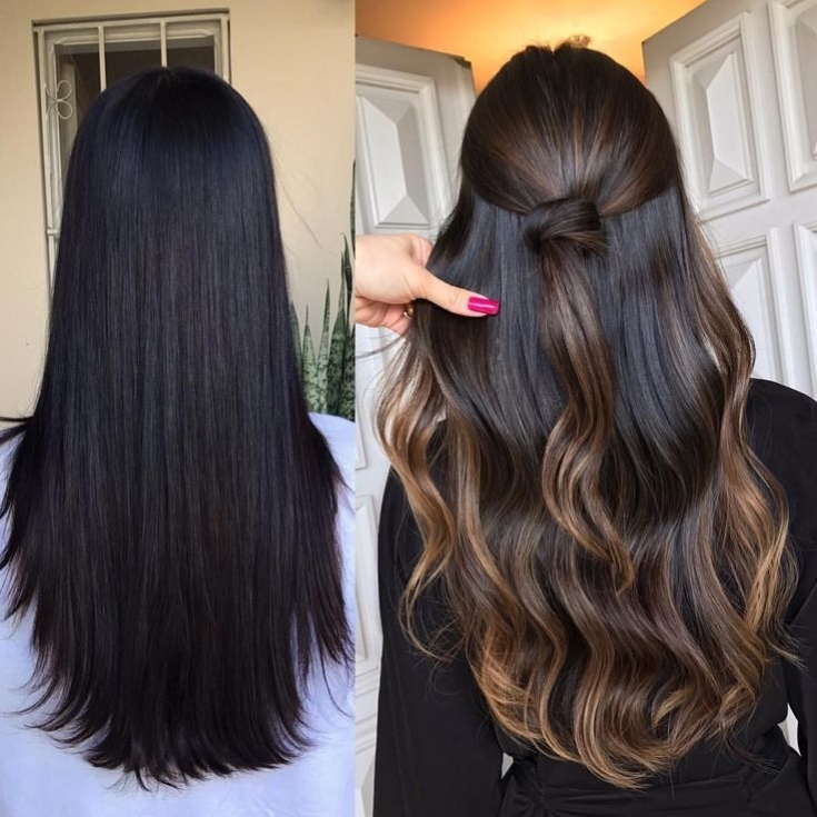 (+120 photos) Comment se débarrasser des cheveux noirs