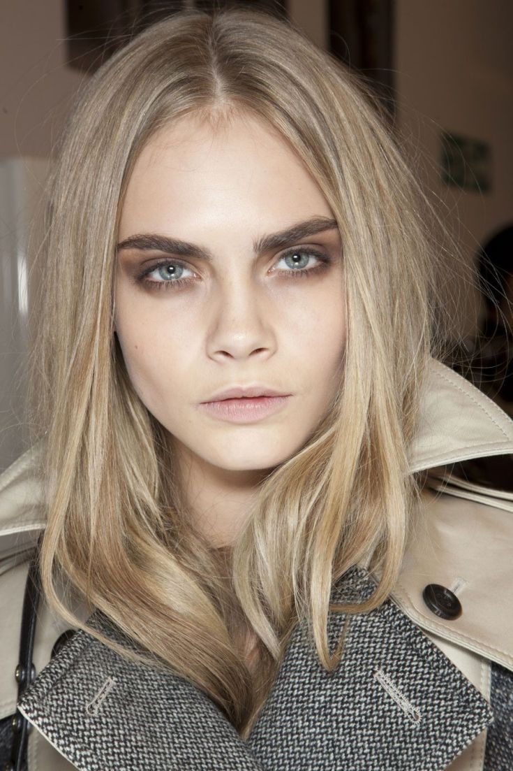Couleur de cheveux claire pour les yeux gris
