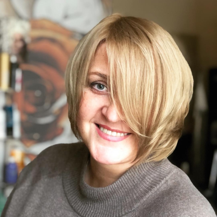 Couleur de cheveux claire pour les yeux bleus