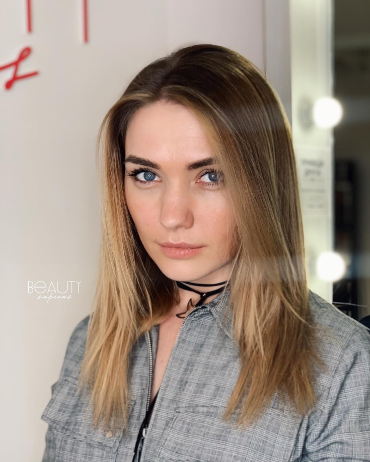 Couleur de cheveux claire pour les yeux bleus