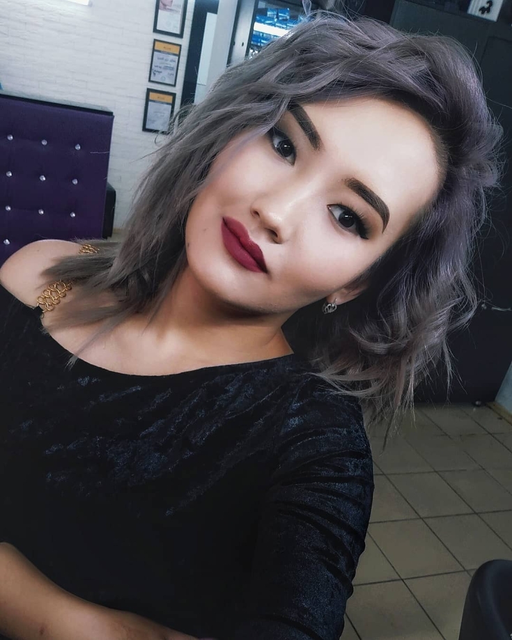 Couleur de cheveux noir cendré