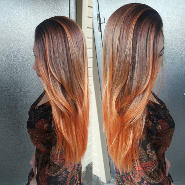 Couleur des cheveux bruns
