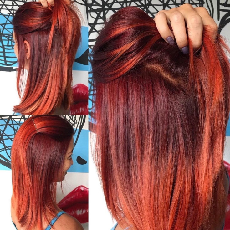 Couleur des cheveux bruns