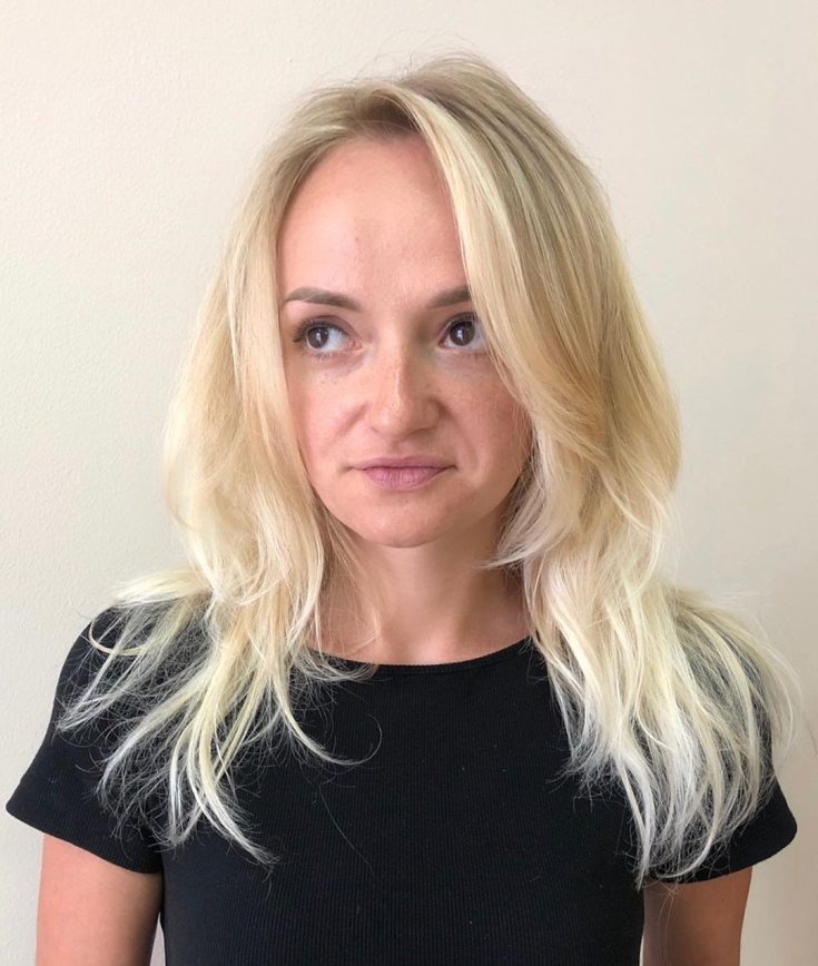 Couleur de cheveux claire pour les yeux bruns