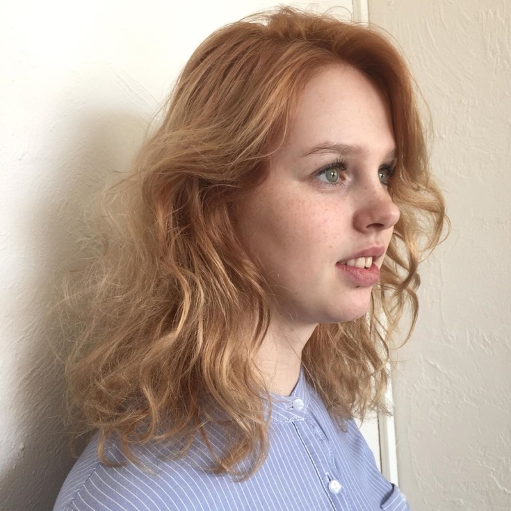 Couleur de cheveux caramel pour peau claire