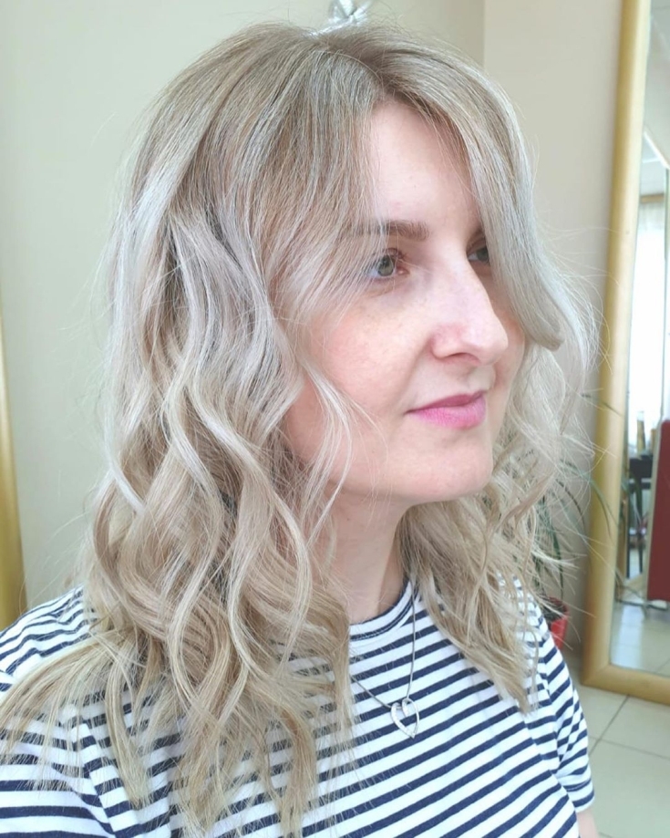 Couleur de cheveux claire pour les yeux verts