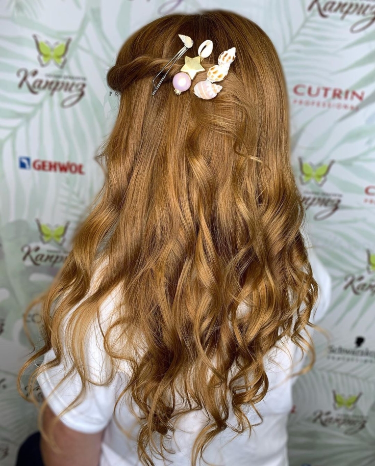 Couleur des cheveux châtain clair