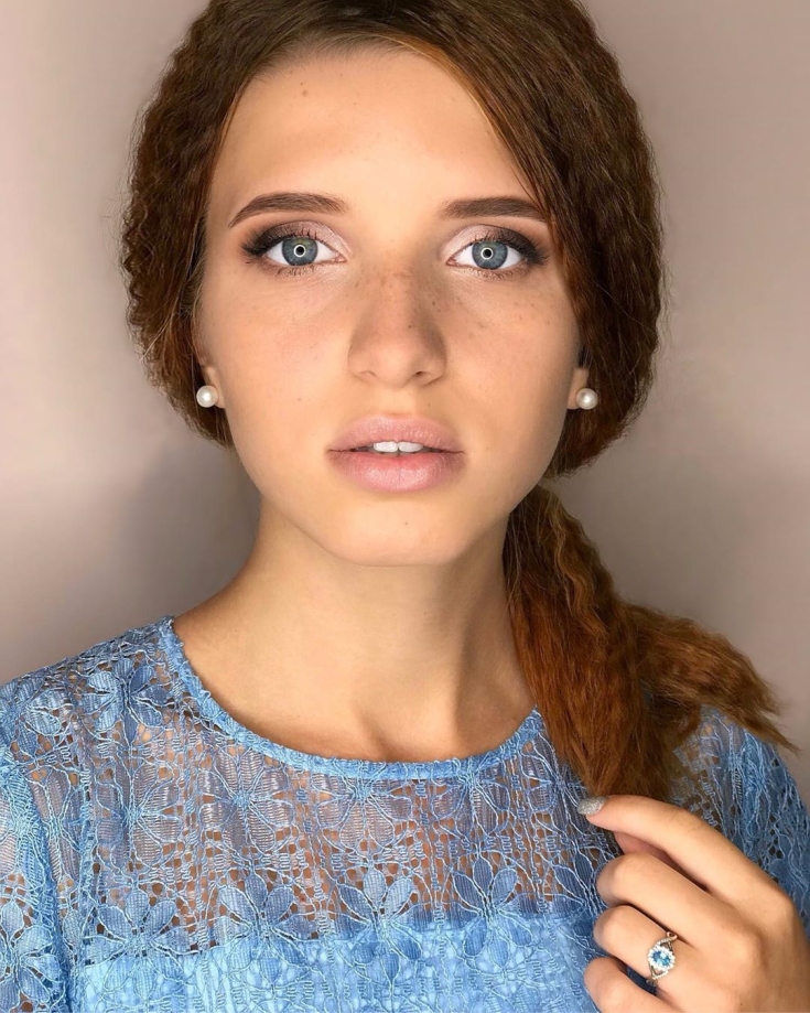 Couleur des cheveux châtain clair