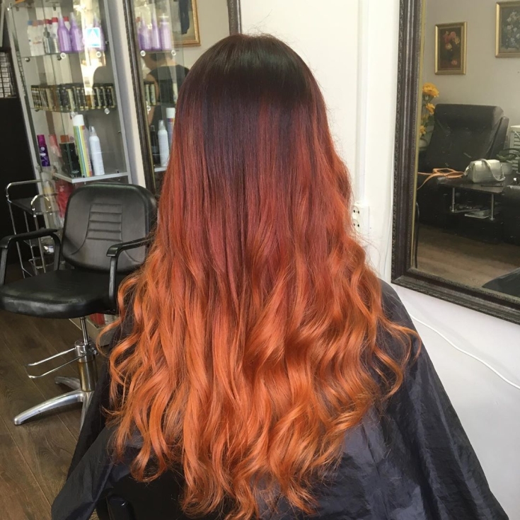 Couleur des cheveux bruns